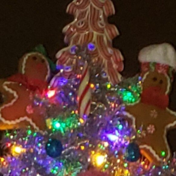 Other - A Set Of Two Christmas Gingerbread Toppers.